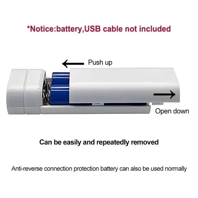 5V 2A 6000mAh 2X 18650 USB type-c boîtier de chargeur de batterie bricolage boîte de batterie externe pour téléphone charge électronique piles non incluses 4