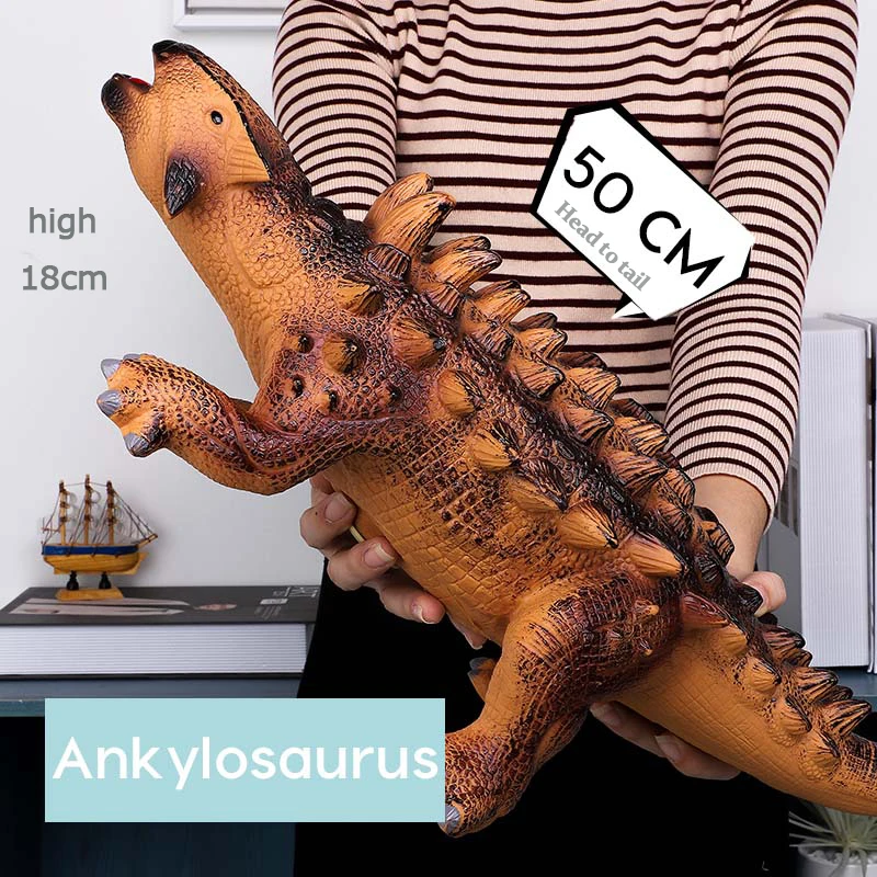 68cm große Dinosaurier Spielzeug Jurassic Park Tyranno saurus Rex weiche Puppen Velociraptor Hai Dinosaurier Welten Modell Spielzeug für Jungen