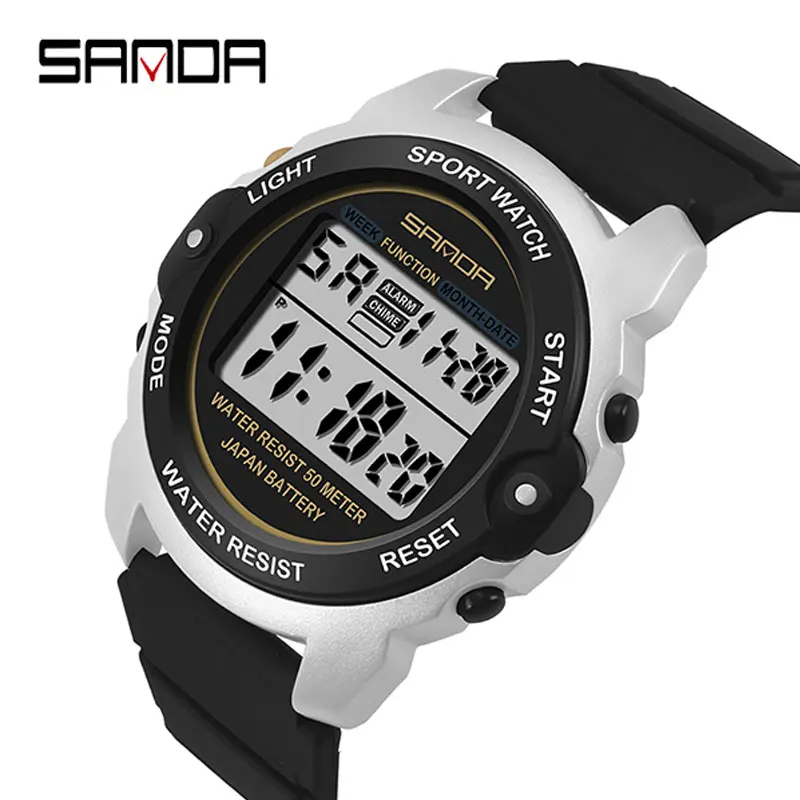 

Fashion Sports Women Watch 50M Waterproof Men Digital Watches Silicone LED Electronic Clock Ladies Wristwatch Relogio Feminino