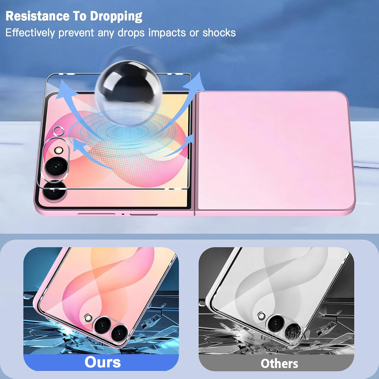 HD Clear Anti-Shatter Tempered Glass Screen Protectors