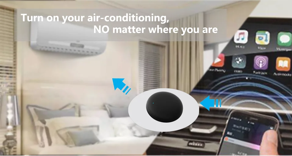 Tuya wifi smart ir fernbedienung smart life app ersetzen tv dvd aud ac remote arbeitet mit alexa google home – Detail 4