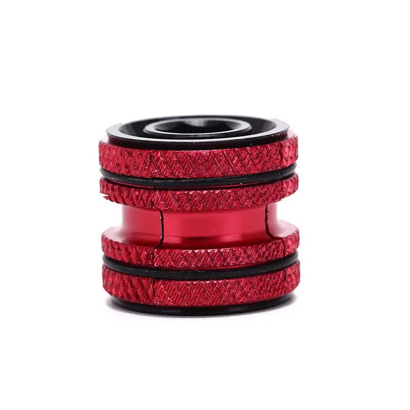 Bicycle Headset Bike Stem Cap Bicycle Head Cap Bike Headset Expander Plug Stem Top Cap Carbon Front Fork Expanded Hanging Core Screws Suitable For Outer Diameter 28.6mm Part