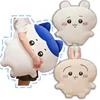 Very Soft Chiikawa Hachiware Usagi Back Cushion Big Size Cuddly Pillow Cartoon Stuffed Anime Sofa Bed Cushion Home Decor Gifts 1