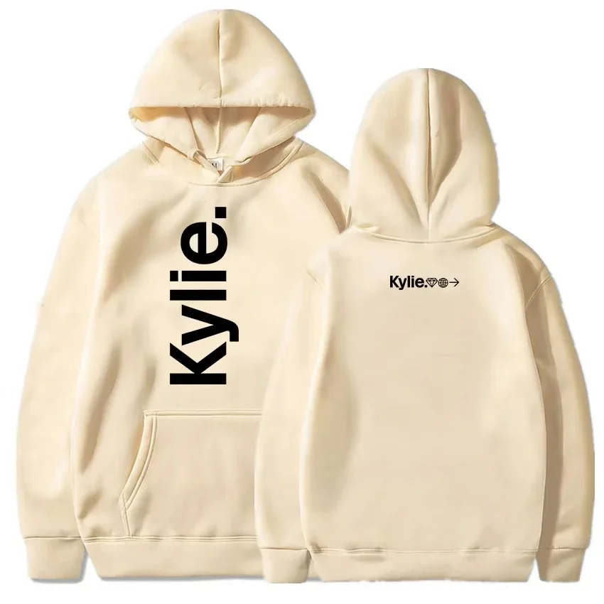 Tension Tour 2025 Hoodies Kylie Minogue Singer Printing Sweatshirt