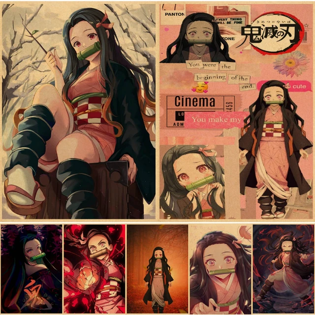 Demon Slayer New Season Kimetsu no Yaiba Yuukaku-hen Poster Vintage Home  Room Decor Art Kraft Paper Posters Wall Stickers - AliExpress