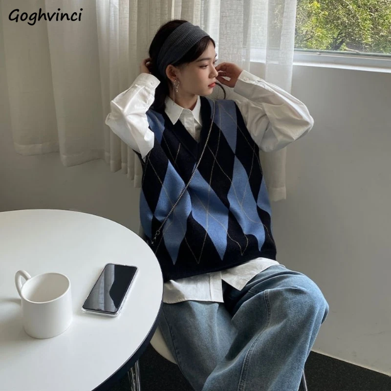 

Women Sets Chic Comfort Patchwork Loose Casual Trendy Students College Cozy Daily Ulzzang New Arrival Mujer Design All-match Ins
