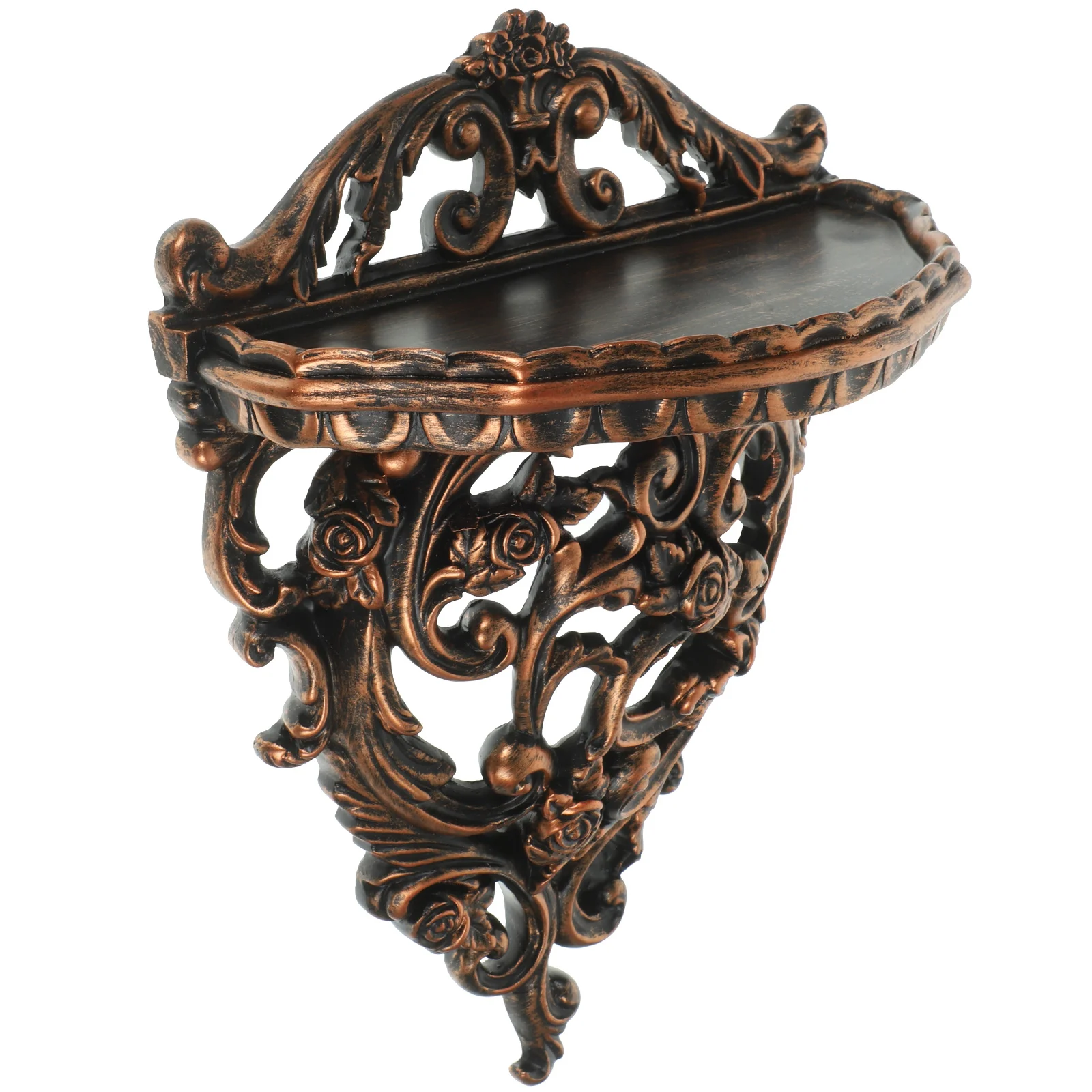 Decorative Frame Wall Hanging Living Room Decorations Shelf Brackets Resin Bookshelf Mounted Storage
