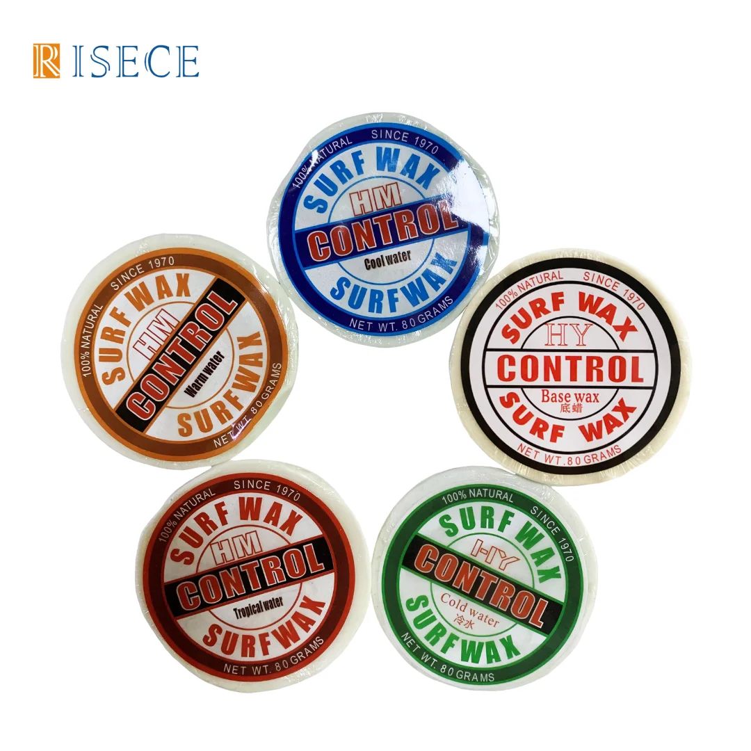 Surfboard Wax Anti-slip Surf Cold Wax Warm/Cool/Tropical Water Surf Wax/Base Professional Comb Board Maintenance