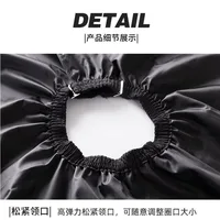 Waterproof Salon Hairdresser Haircut Cover Colored Hair Dust Proof Apron Styling Cloth Barber Shop Apron Cape 2