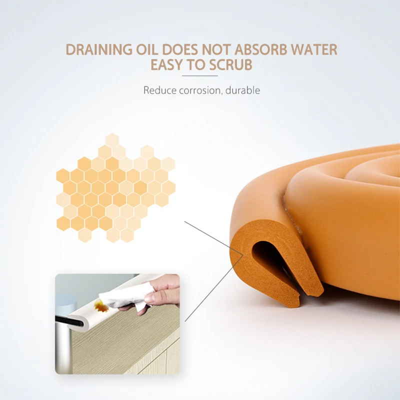 Silicone Table Corner Protector Table Corner Protector Table Edge Protector Furniture Anti Collision Strip Baby Proof Bumper Safety Corner Protection Protective Glass Coffee Set Angle Kids Children Desk Table Edge Protector