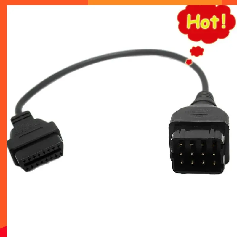 

Высококачественный кабель преобразователя для ГАЗ 12-контактный штекер на Obd Dlc 16-контактный штекер 16-контактный разъем Obd2 Obdii