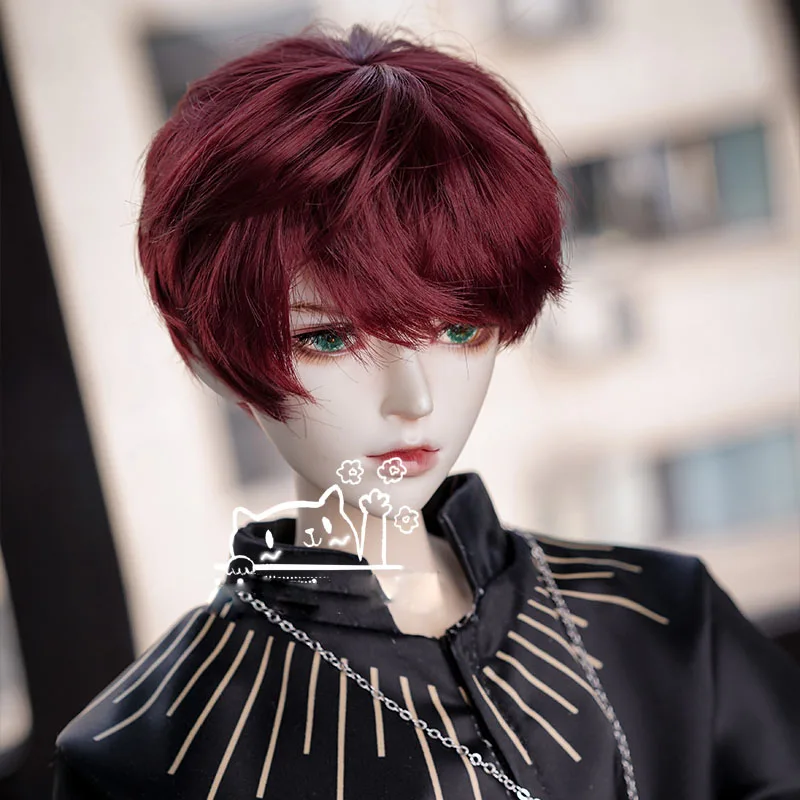 

New Arrival 1/3 1/4 1/6 1/8 Bjd Wig High Temperature Short Cool Style Wire Bjd Wig