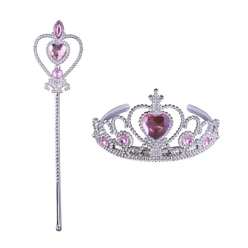 Girls princess crown hair accessories tiara hoop headband for kids party