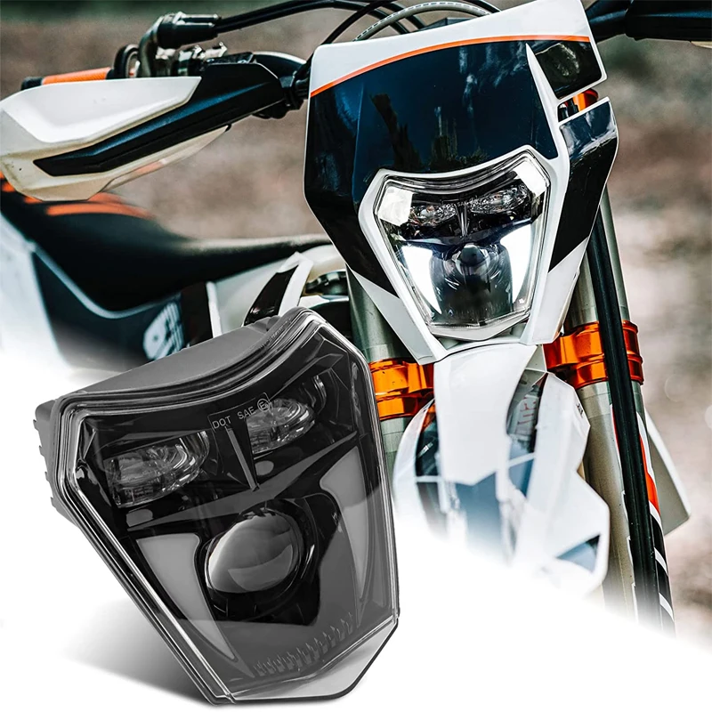 

Motorcycle Headlights Headlamp Head Light Lamp For KTM EXC Enduro SMR XCW XC SX-F XC-W TE TC FE 125 250 300 350 450 530 690