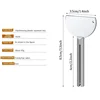 Bathroom Metal Toothpaste Squeezer Stainless Steel Tube Squeezer Universal Key Roller for Tube Creams Paint Squeezer Tool 6