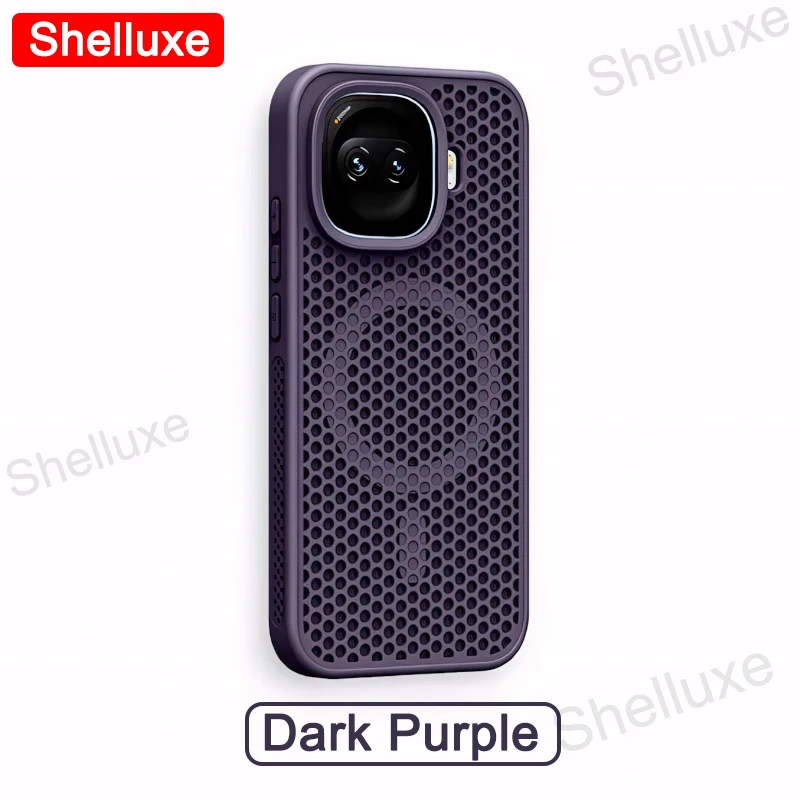 Z11Turbo Magnetic Cooling Breathable Mesh Hard Phone Case by Shelluxe