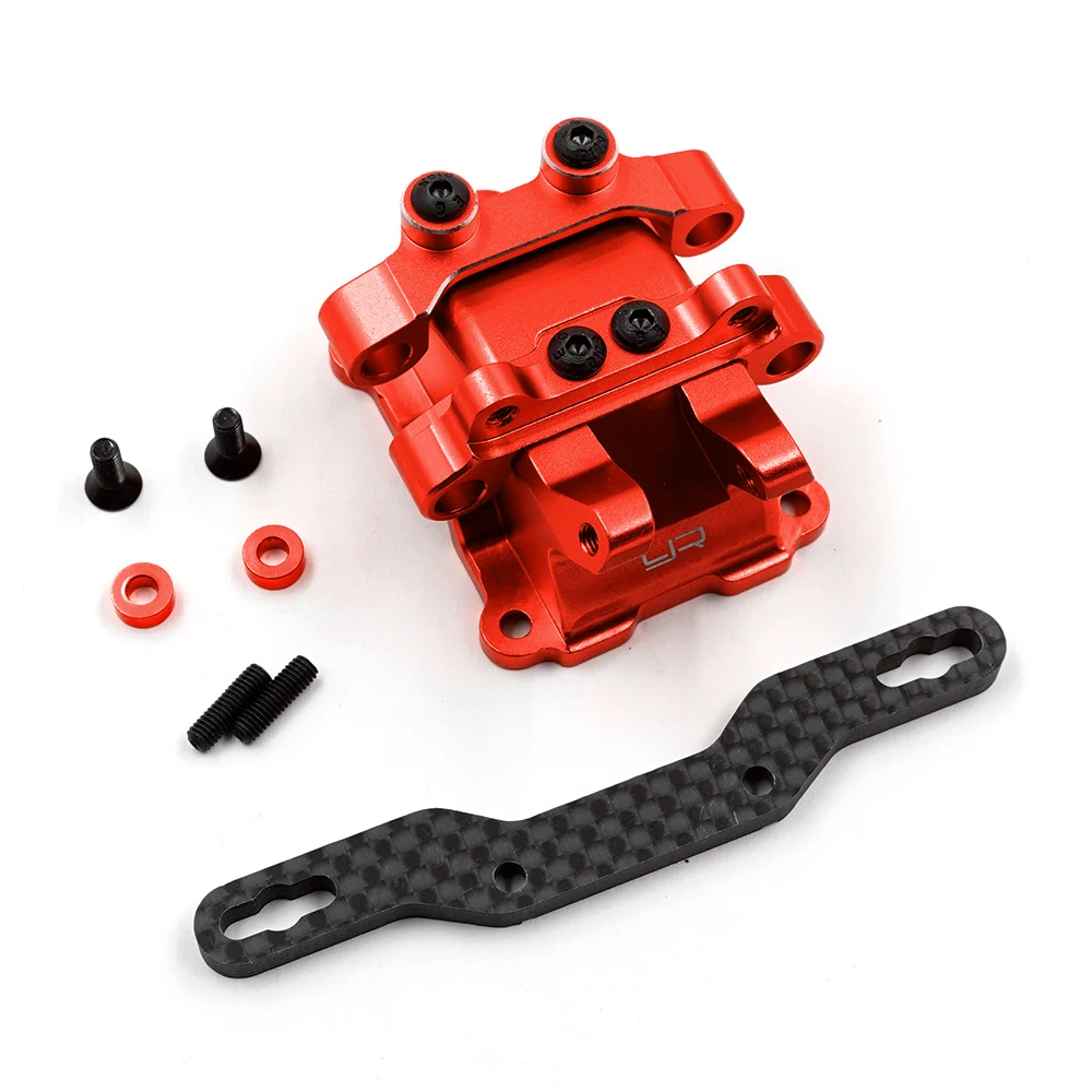 Tamiya TT02B Upgrade Parts - Aluminum Front Damper Plate, 1 Piece Red, For RC Car Enthusiasts - View #5