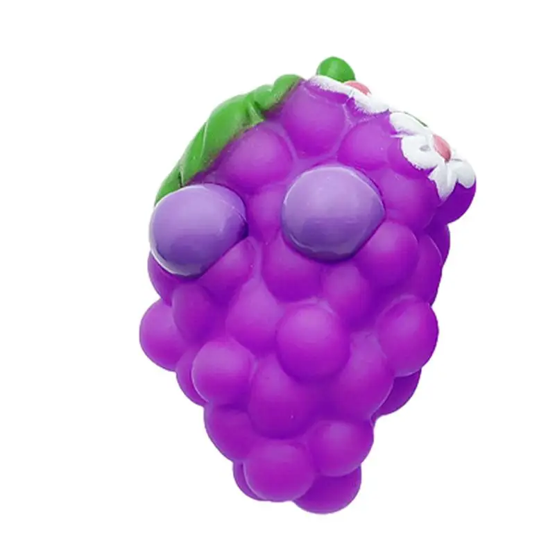 

Мягкая игрушка-фиджет с фиолетовыми глазами, игрушка-эспандер с виноградом, игрушка-Эспандер для стресса, игрушка-Эспандер для рождественского подарка