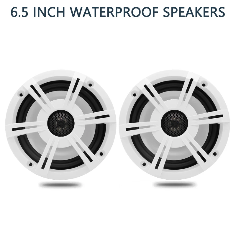 240W 6.5 Inch 2 Way Waterproof Marine Speakers Boat Audio Speakers For Outdoor Yacht Bath ATV Golf Cart Motorcycle Music Speaker