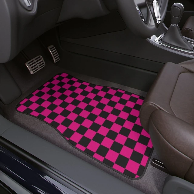 4 tapis de sol universels, pour voiture, coloris noir - Équipement auto