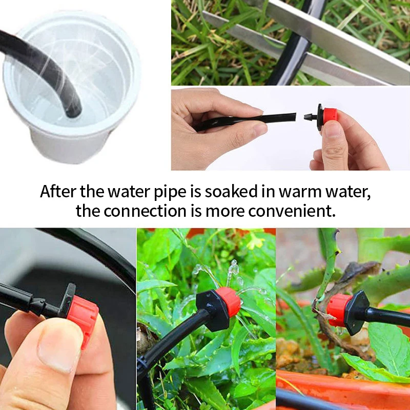 Garden Drip Irrigation Kit Automatic Plant Watering System Adjustable