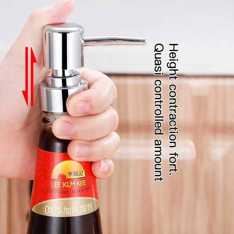 Sauce Flasche Düse Drücken Sie Pumpen kopf Küchen werkzeuge Spender Druck
