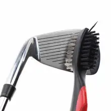 

Golfer Putter Ball Cleaner Golf Club Brush Cleaning Tool Kit with Carabiner