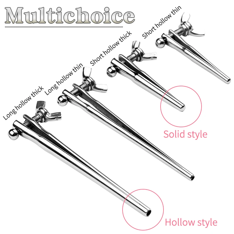 Sextoys Stainless Steel Urethral Dilator Uretrale Stimulator Metal Horse Eye Stick Alternative Adult Penis Plug Masturbate Tool