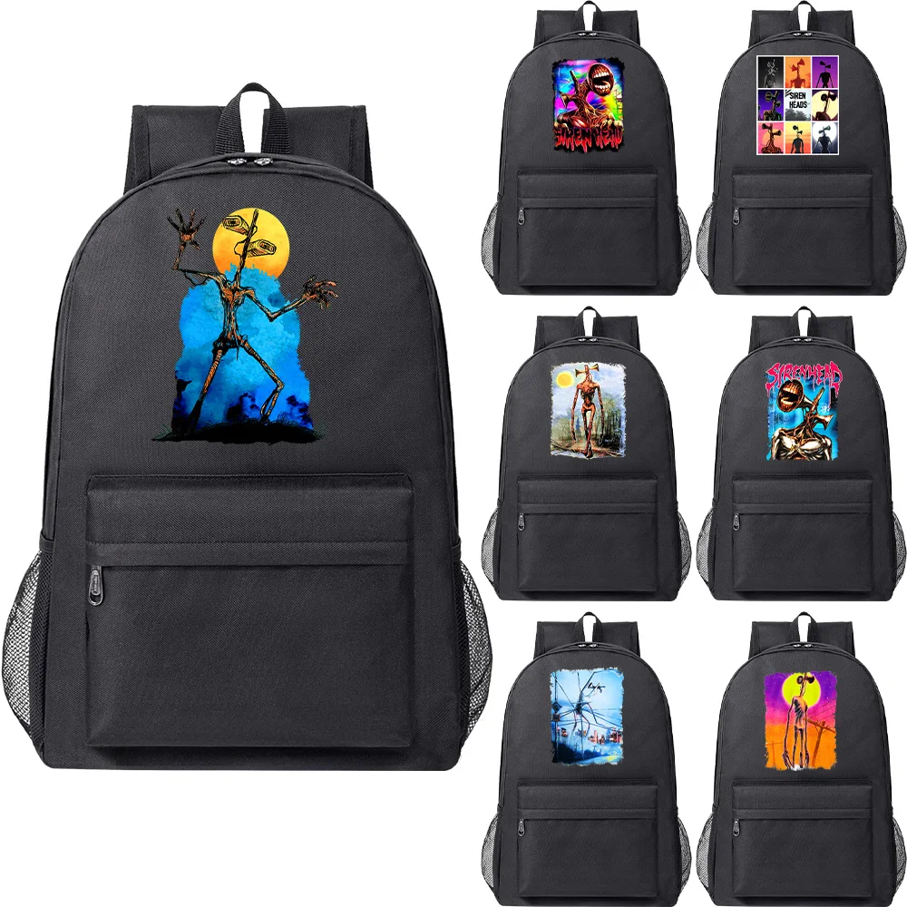 

Siren head monster Boy Girl Backpack school bag high quality Children student backpack schoolbag teenager Laptop Shoulder Bags