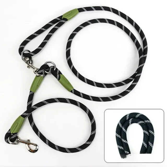 Reflective Nylon Leashes Pet Dogs Chain Traction Rope Leads for Running Dog Walking Free Hands Rope Chain for Small Large Dogs Reflective Nylon Leashes Pet Dogs Chain Traction Rope Leads for Running Dog Walking Free Hands Rope Chain for Small Large Dogs