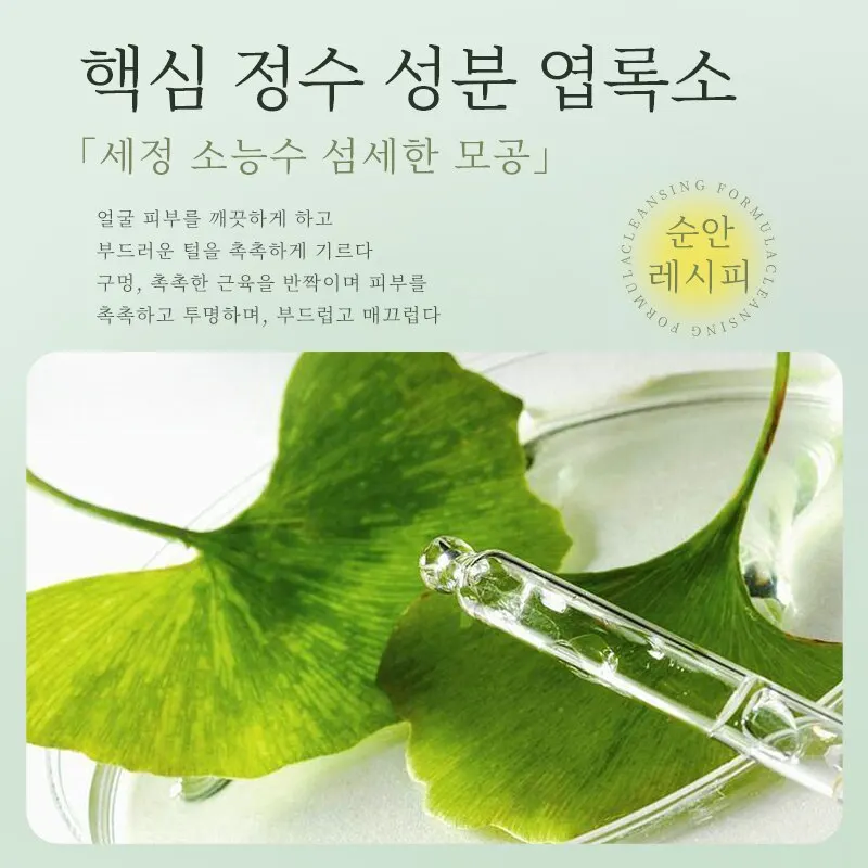 3 Chlorophyll Amino Acids Delicate Cleansing Mud facial mud mask