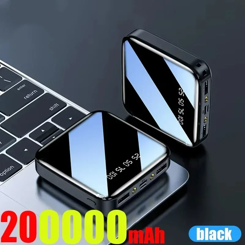 Black 200000mAh