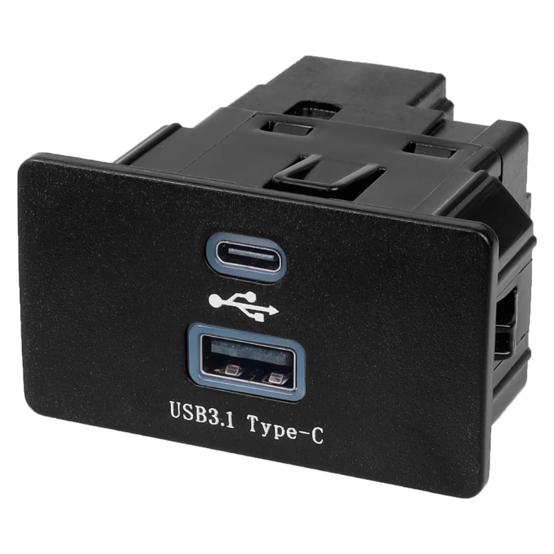 

Для F-150 F-250 F-350 USB-концентратор Модуль быстрой зарядки Мультимедийная интеграция R2LC