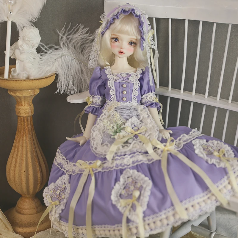 キュートなbjd人形服セット、1/4、サイズ、ドレスアクセサリー