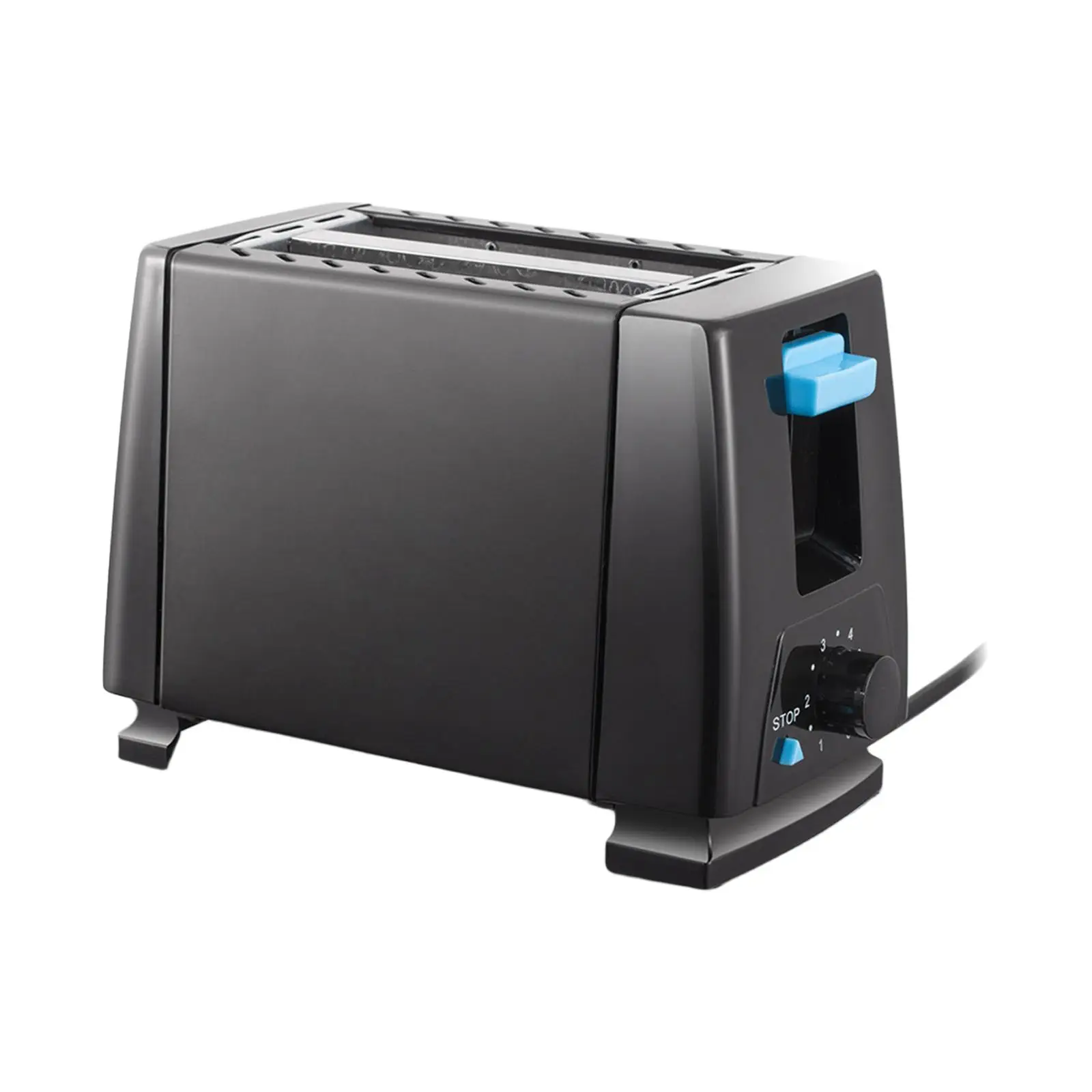 Electric Toaster, Kitchen Appliances, Compact, Sandwich Maker, Bread Maker, 2 Slice Toaster Machine for Puff Pastry Waffles