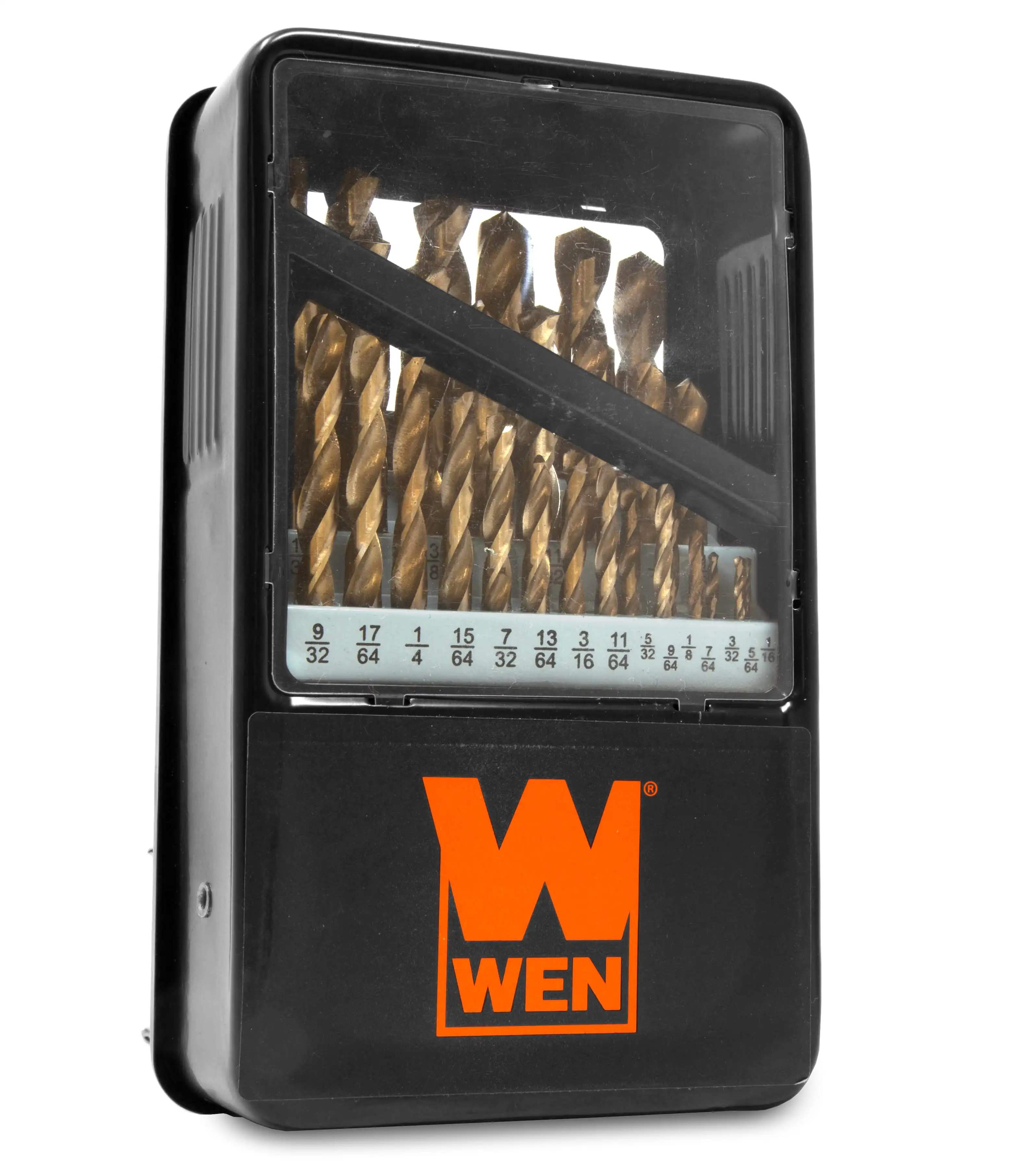

WEN 29-Piece Gold Oxide HSS Drill Bit Set with Carrying Case