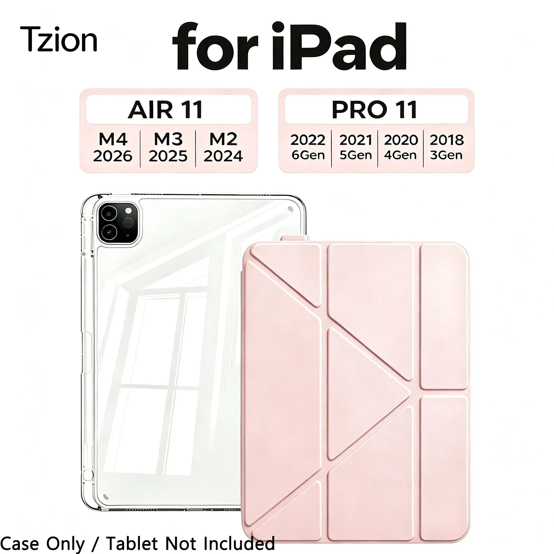 Universal Smart Cover Tablet Case with Versatile Stand and Premium Protection