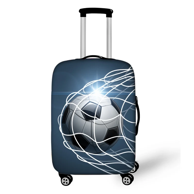 Football Design Luggage Protective Cover Travel Suitcase Cover Elastic Fashion Cases 18 to 32 Inches Travel Accessories