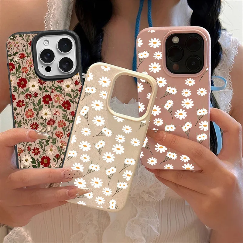 Charming Daisy Small Flower Phone Case Cover