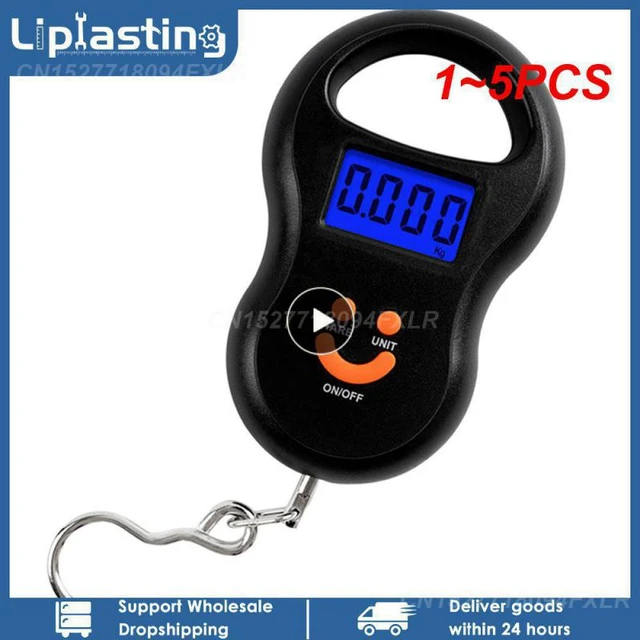 Dropship Portable Digital Luggage Scale 50kg 10g LCD Hanging