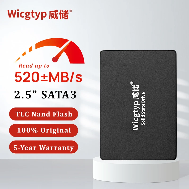 

Wicgtyp 2.5" SSD SATA3 1tb 2tb Ssd Hard Disk SATAIII 120gb 128gb 240gb 256gb 480g 512gb Internal Solid State Drive For PC Laptop