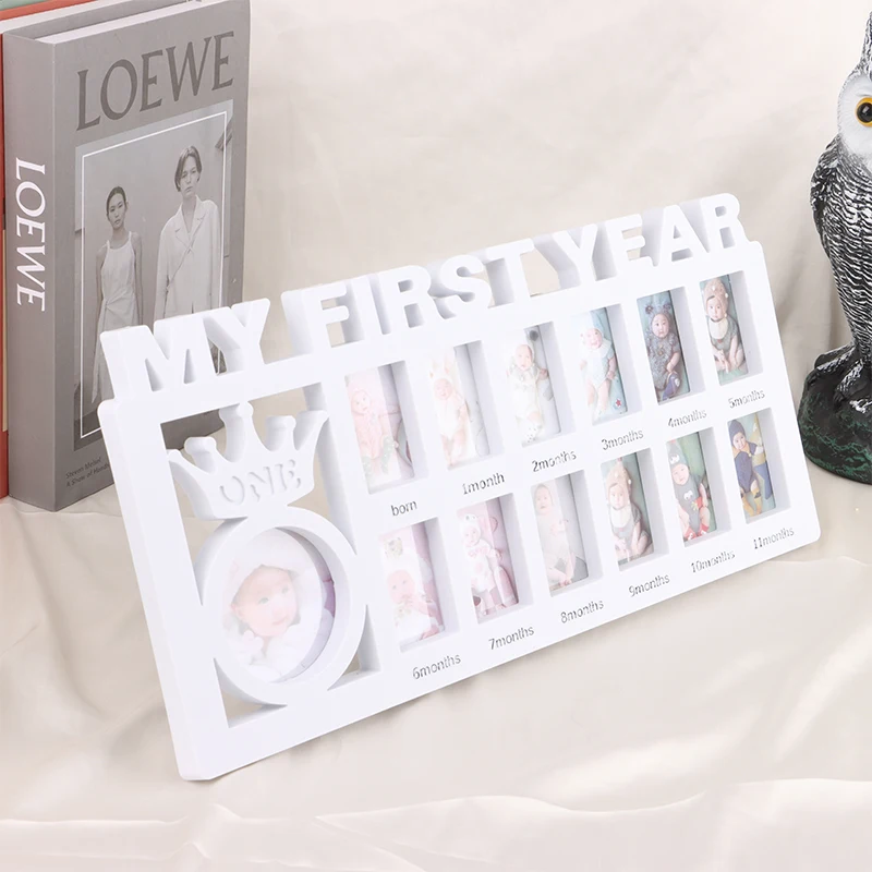 My First Year Baby Keepsake Frame 0-12 Months Pictures Photo 6