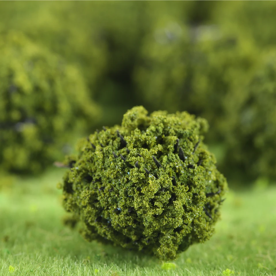 Lot De 40 Arbres Et Buissons Miniatures Pour Modélisme - Décoration Diorama, Train Miniature, Décors De Jeu - Herbe Artificielle Et Végétation