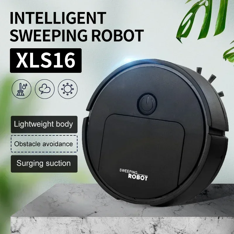 Robot Tergicristallo Intelligente 3 In 1 – Spazzatrice Automatica Con Spruzzo E Luce UV, Ricarica USB, Batteria 1500 MAh, Per Pavimenti In Legno E Piastrelle - 2