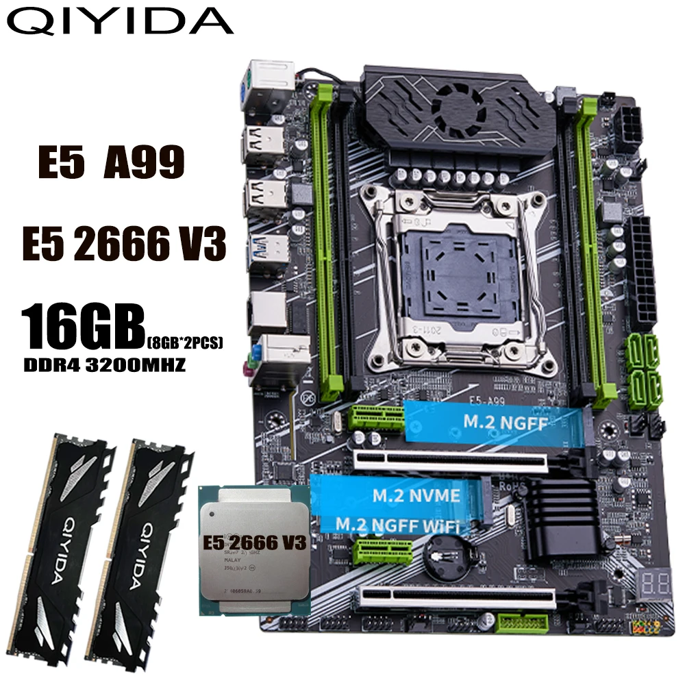 【セット】x99 Deluxe ii / E5-2697 v4 / 32GB セット】x99 Deluxe ii / E5-2697 v4 / 32GB