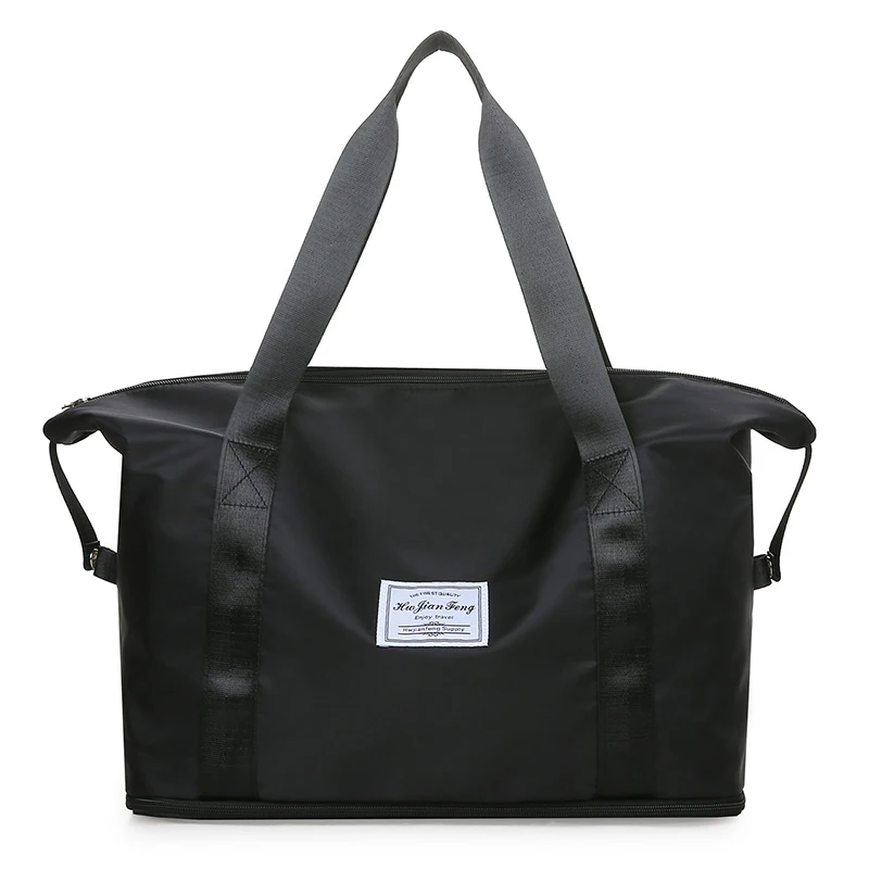 Waterproof Foldable Travel Tote with Large Capacity and Dry-Wet Separation