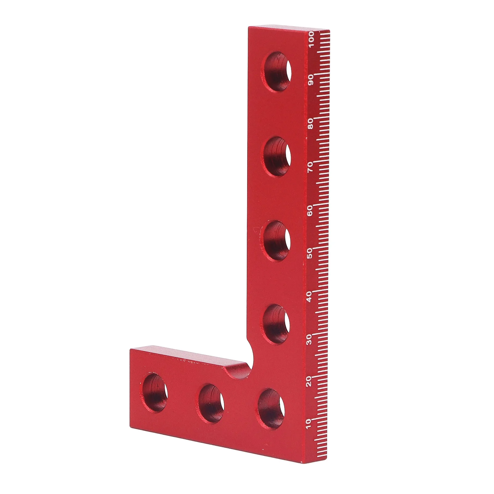 

Mini Small Center Finder Tool Aluminum Alloy Marking Corrosion Resistant 90 Degree Ruler Useful for Woodworking