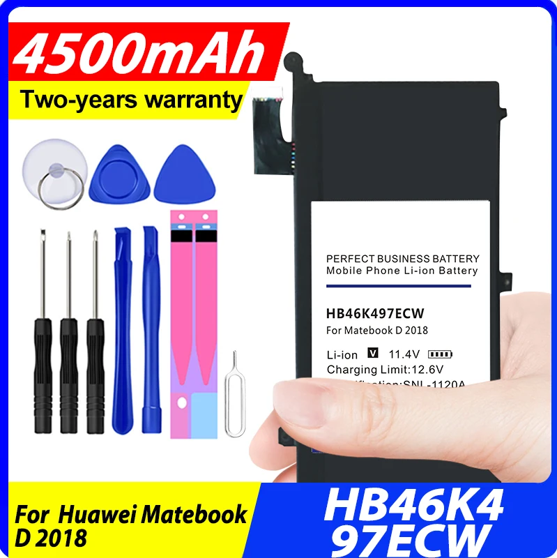 

DaDaXiong New HB46K497ECW Laptop Battery For Huawei Matebook D 2018 PL-W19 MRC-W60 + Tool