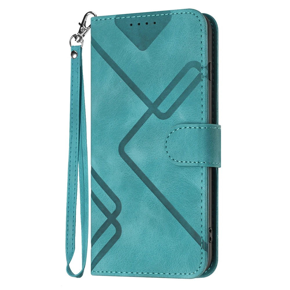 Luxury Leather Phone Case with Card Slot & Flip Wallet Design