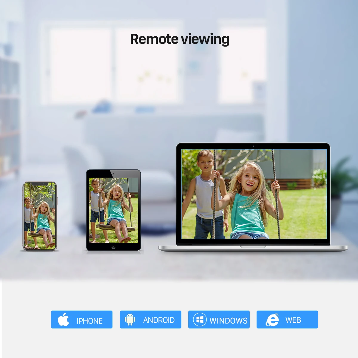 Interface de acesso remoto P2P